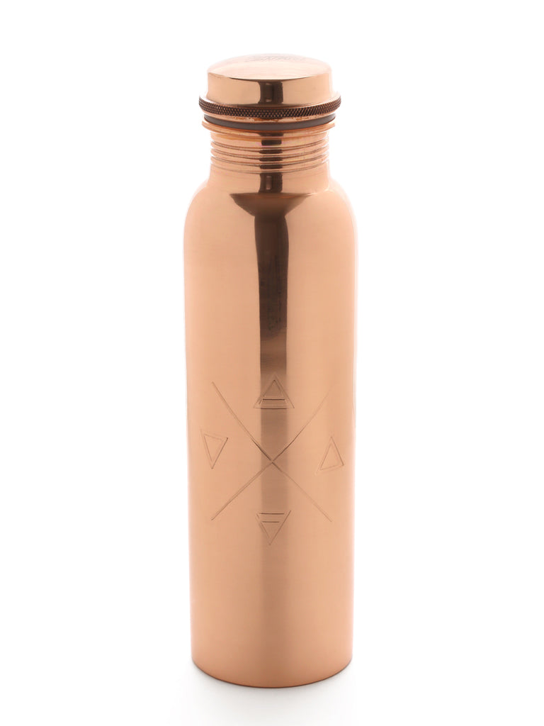 Tamra Copper Water Bottle: ELEMENTS